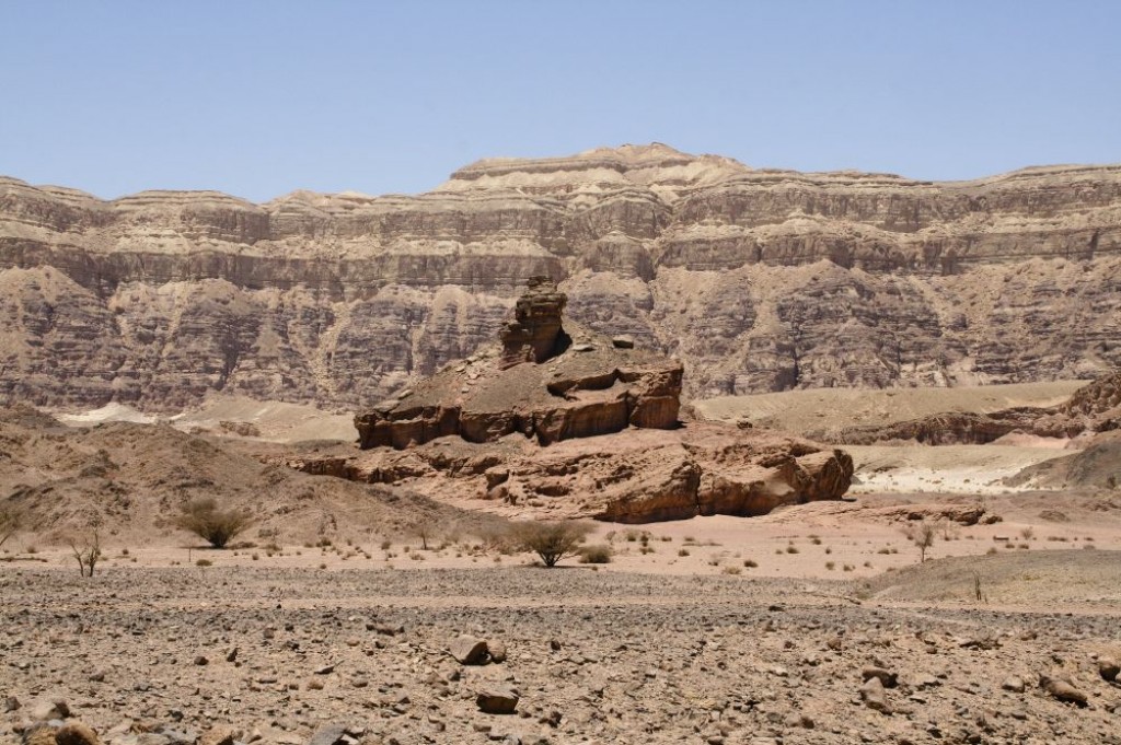Timna National Park is known for its interesting rock formations, but it was a little too hot for us to really enjoy the hiking there.